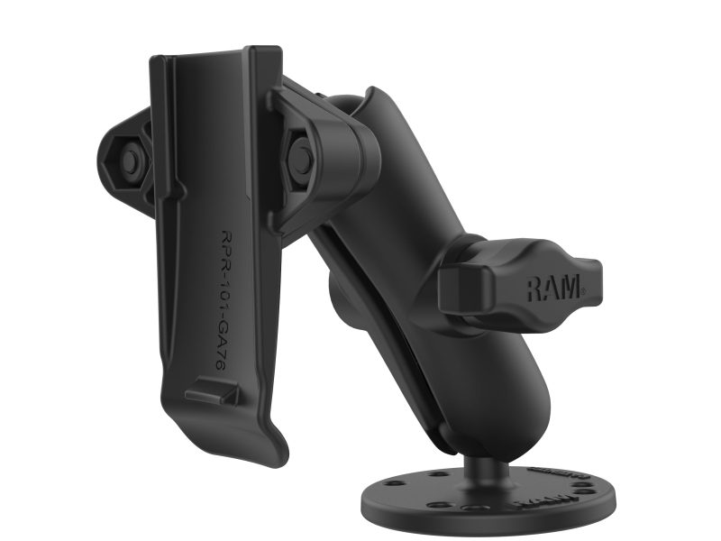 RAM® Drill-Down Mount with Garmin Spine Clip Holder