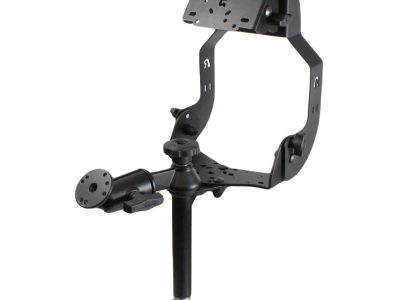 RAM® MDT Display Mount with Single Swing Arm and 8″ Upper Pole