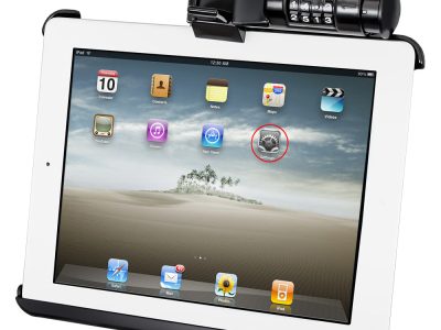 RAM® Latch-N-Lock™ Cradle for Apple iPad 1-4