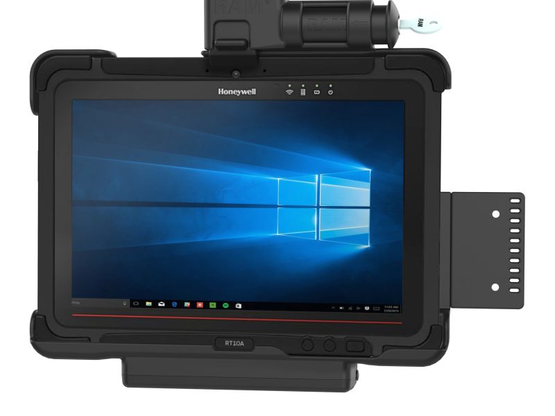 RAM® Key Locking Form-Fit Holder for Honeywell RT10 Tablet