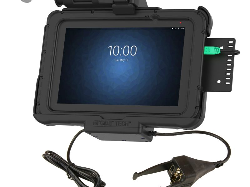 GDS® Key Locking Power + Data & DB9 Dock for Zebra ET5x 8.3″ & 8.4″