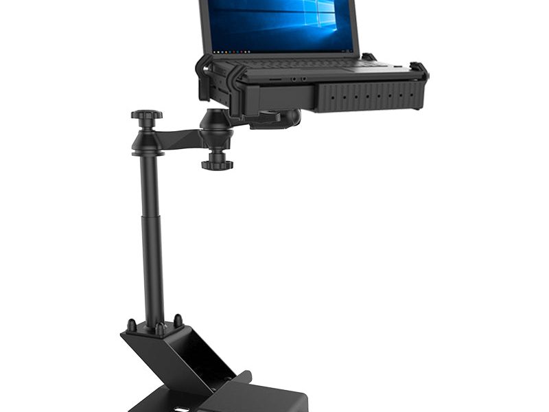 RAM® No-Drill™ Laptop Mount for ’04-14 Ford F-150 + More