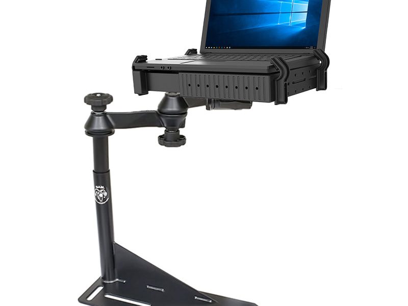 RAM® No-Drill™ Laptop Welded Mount for ’91-11 Ford Crown Victoria + More