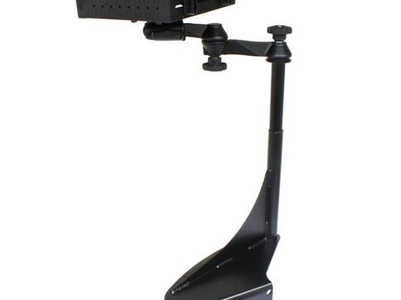 RAM® No-Drill™ Laptop Mount for ’05-11 Semi Trucks with Seats Inc. Chair