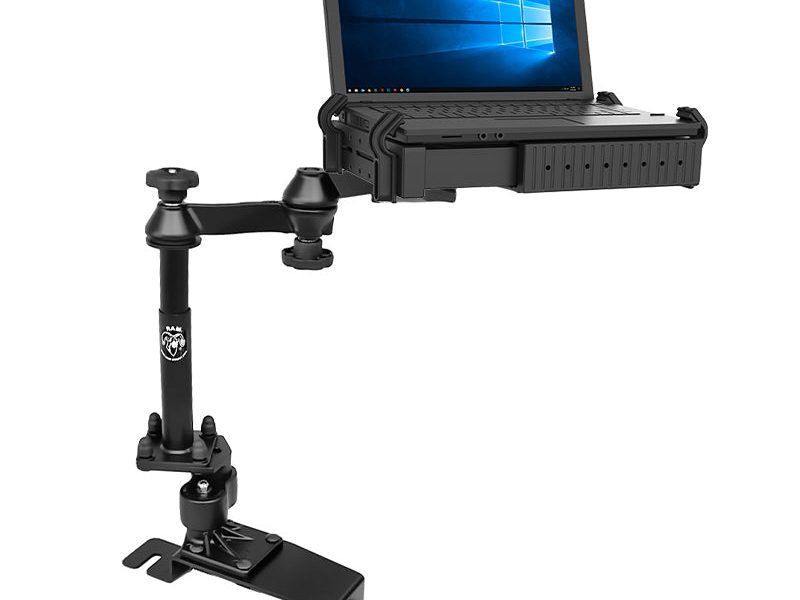 RAM® No-Drill™ Laptop mount for ’13-18 Ford Taurus + More