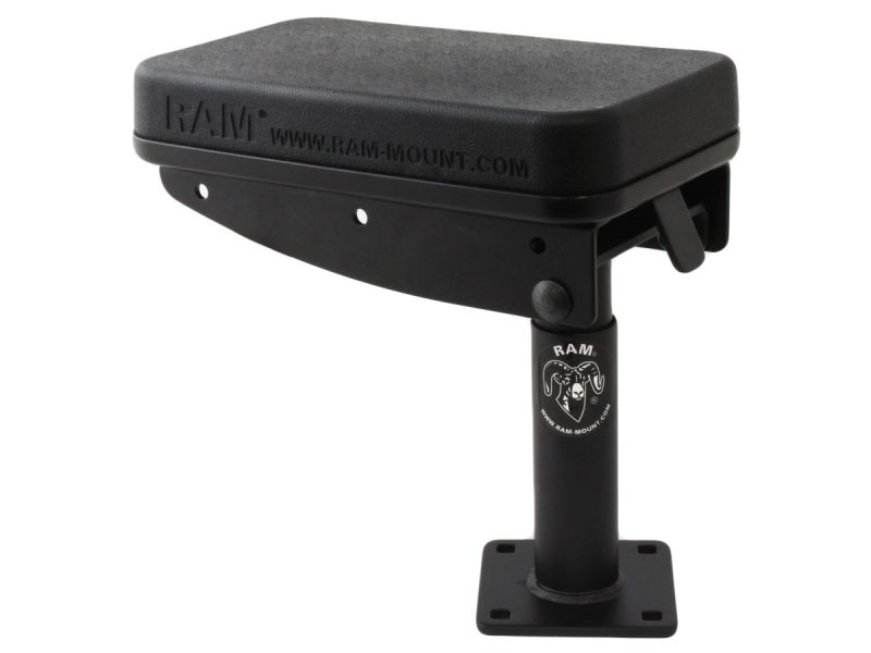 RAM® Tough-Box™ Console Telescoping Armrest with 5″ Lower Pole