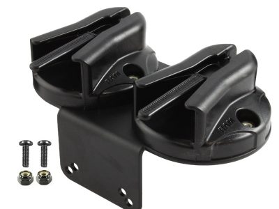 RAM® Double Microphone Clip with 90-Degree Bracket for RAM® Tough-Box™