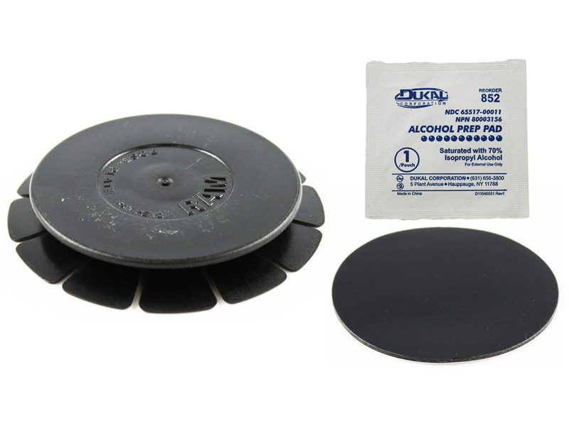 RAM® Black Rose Adhesive Plate for Suction Cups