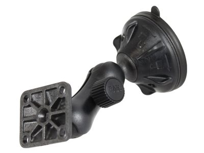 RAM® Twist-Lock™ Low-Profile Suction Cup Mount with AMPS Hole Pattern
