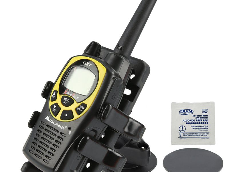 RAM® Finger-Grip™ GPS & Radio Holder with Flex Adhesive Dashboard Mount