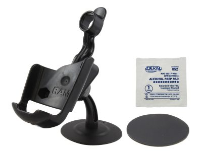 RAM® Lil Buddy™ Adhesive Dash Mount for Garmin Astro 220, GPS 60 + More