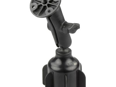 RAM® Stubby™ Cup Holder Mount with Round Plate