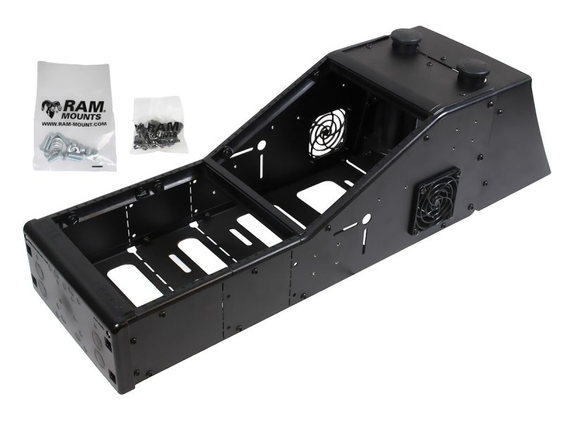 RAM® Tough-Box™ Angled Console with Ford Police Interceptor Back Fairing