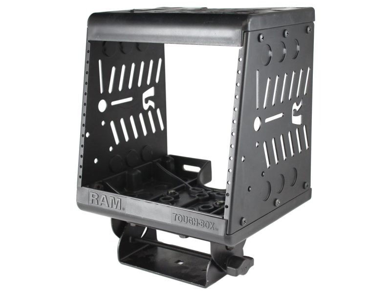 RAM® Tough-Box™ 9″ Console with 7″ Faceplate Area & Radio Rack