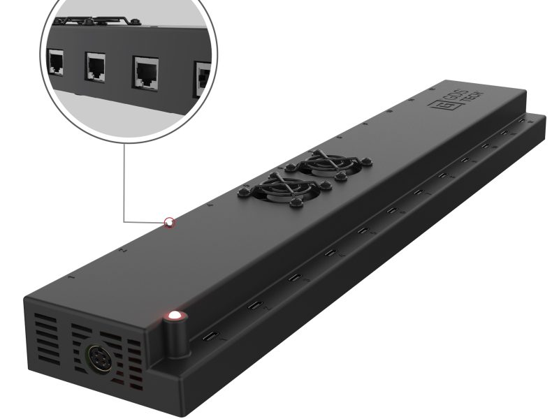 GDS® 12-Port 300W USB-C + RJ45 Power Delivery Wall Charger