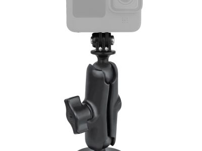 RAM® Flex Adhesive Double Ball Mount with Action Camera Adapter