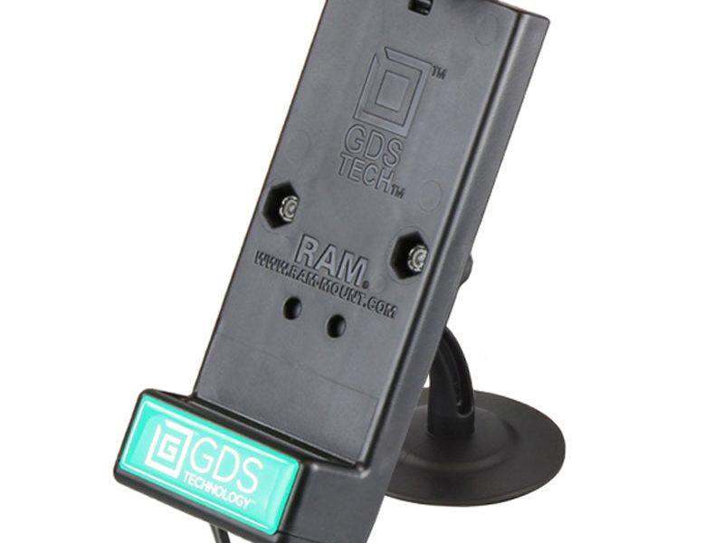 GDS® Type-C 3.1 Phone Dock with RAM® Lil Buddy Adhesive Dash Mount