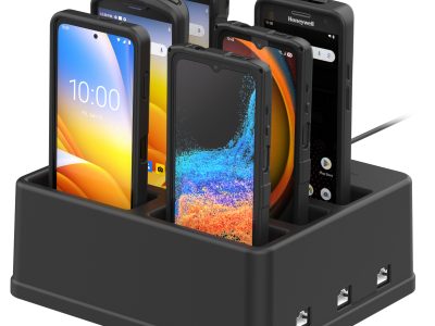GDS® 6-Port Power + RJ45 Dock for Handhelds with IntelliSkin®