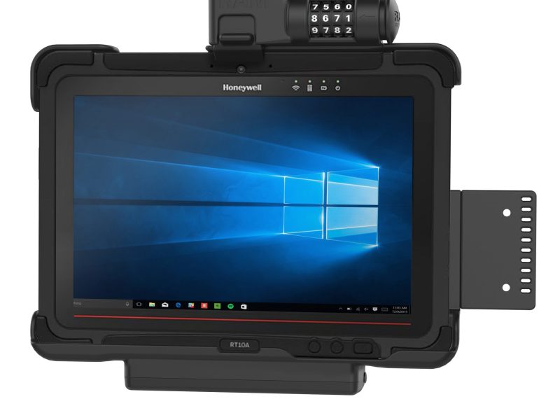 RAM® Combo Locking Form-Fit Holder for Honeywell RT10 Tablet