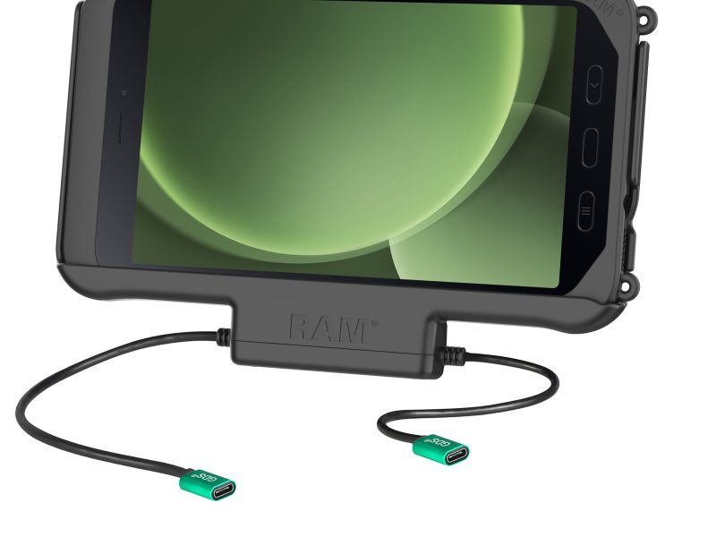 RAM® USB-C Powered Dock + USB-C Data for Samsung Tab Active5 & 3