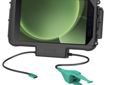 RAM® USB-C Modular Dock + USB-C & USB-A Data for Samsung Tab Active5 & 3