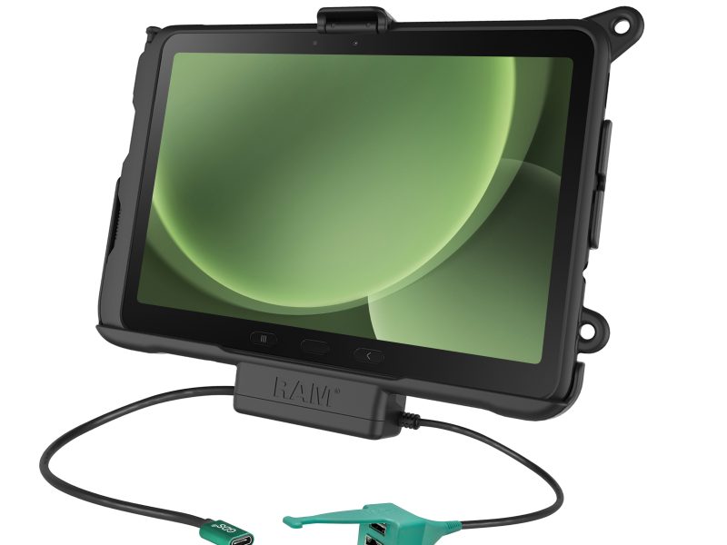 RAM® USB-C Powered Dock + USB-A & RJ45 Data for Tab Active5 Pro & 4 Pro