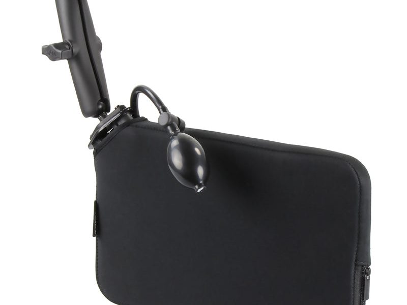 RAM® Tough-Wedge™ Mount with Round Plate & Expansion Pouch