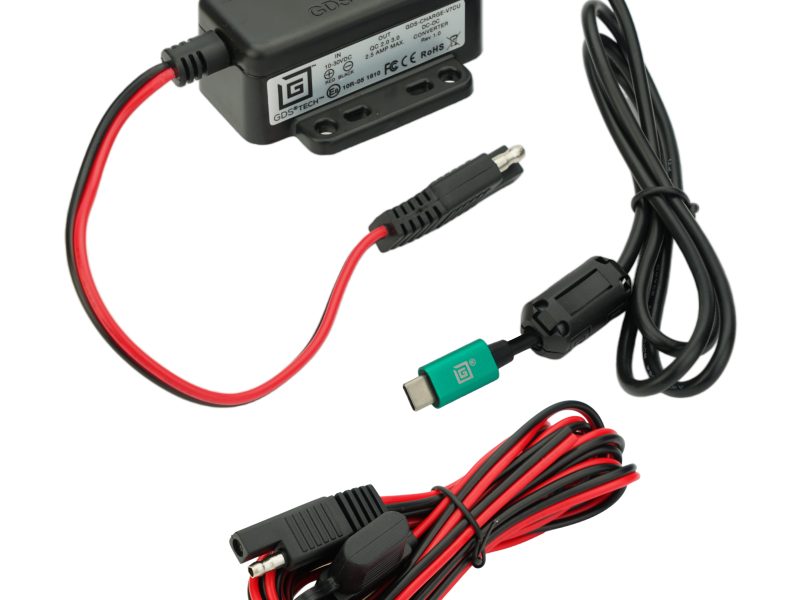 GDS® Modular 10-30V Hardwire Charger with Male USB Type-C