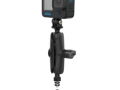 RAM® Tough-Ball™ for Bronco Hood Tie Down with Action Camera Adapter