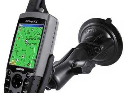 RAM® Twist-Lock™ Suction Cup Mount for Garmin Astro 220, GPS 60 + More