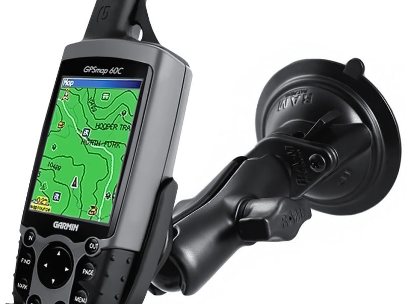 RAM® Twist-Lock™ Suction Cup Mount for Garmin Astro 220, GPS 60 + More