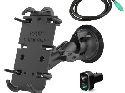RAM® Quick-Grip™ XL Type-C Vehicle Bundle
