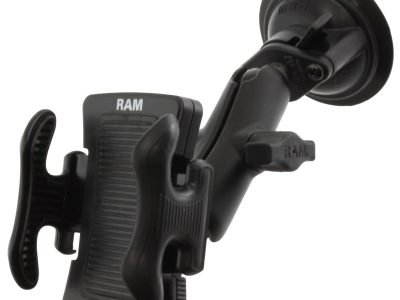 RAM® Twist-Lock™ Suction Cup Mount with Spring-Loaded Phone Holder
