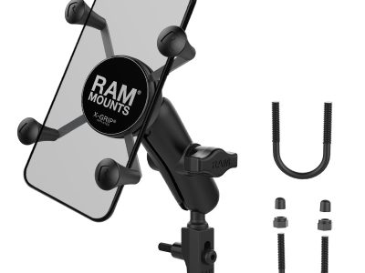 RAM® X-Grip® Phone Mount with Brake/Clutch Reservoir Base – Medium