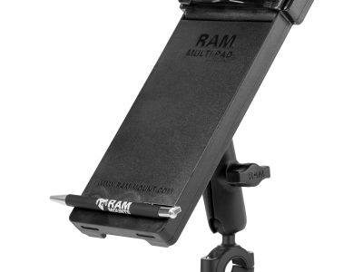 RAM® Multi-Pad™ Mount with Tough-Claw™ Medium Clamp Base