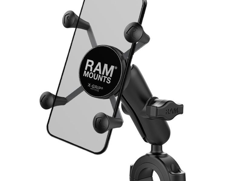 RAM® X-Grip® Phone Mount with RAM® Torque™ Large Rail Base – Medium