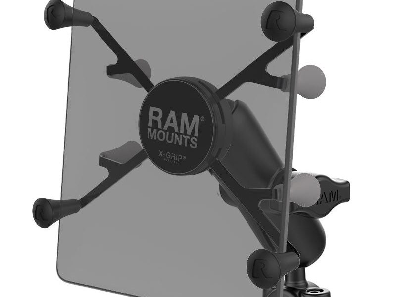 RAM® X-Grip® with RAM® Torque™ Small Rail Base for 7″-8″ Tablets