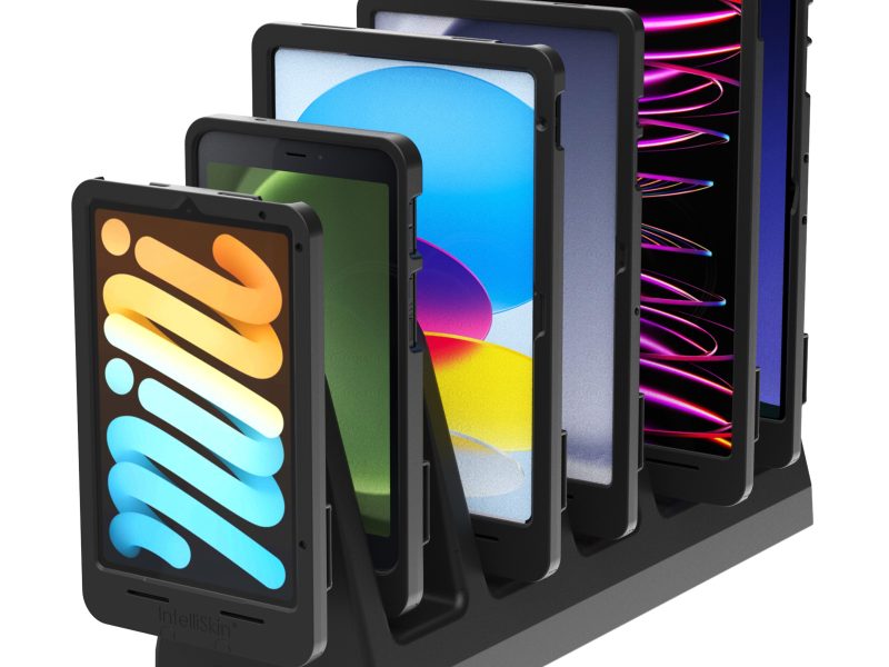 GDS® Uni-Conn™ 6-Port Powered Dock for Tablets with IntelliSkin®