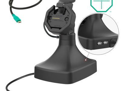 GDS® Uni-Conn™ Powered Tilt & Swivel Dock with USB-C + Data