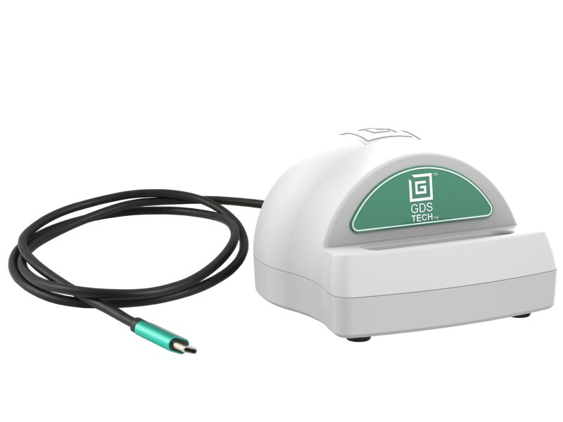 GDS® Desktop Dock with Power Delivery – Small Tablets & Phones – Gray