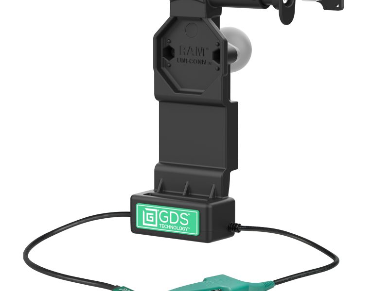 GDS® Uni-Conn™ Locking Dock + USB-A & RJ45 with Release Button