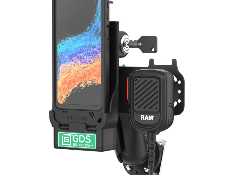 GDS® Locking PTT Speaker Mic Kit for XCover7 Pro/6 Pro – Kodiak