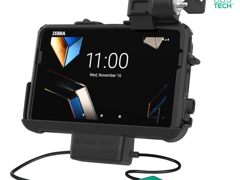 Locking GDS® Thin-Dock™ + Dual USB for Zebra ET401 8″ with IntelliSkin®
