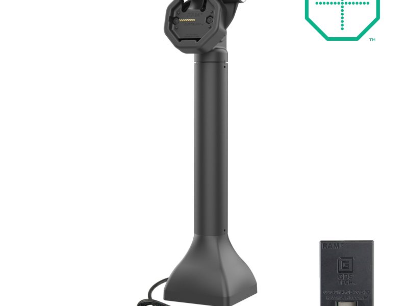 GDS® Uni-Conn™ Powered 14″ Locking Pedestal Dock with PoE