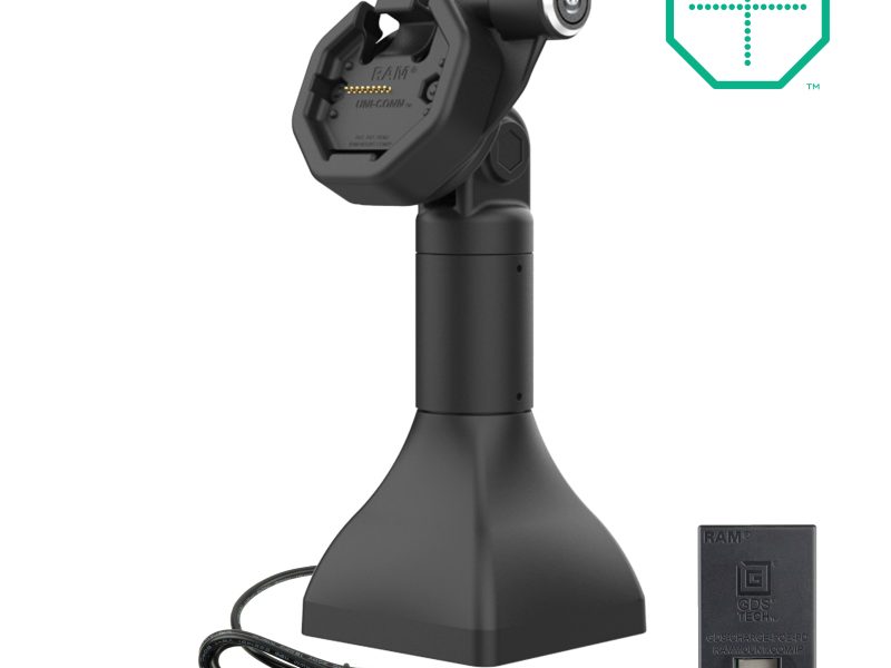 GDS® Uni-Conn™ Powered 7″ Locking Pedestal Dock with PoE