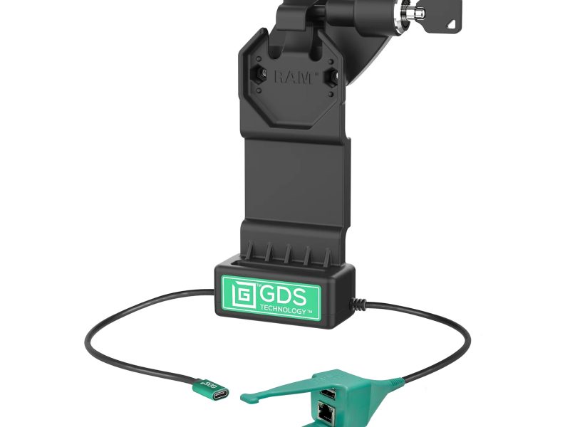 GDS® Uni-Conn™ Right Locking Dock + USB-A & RJ45 with Release Lever