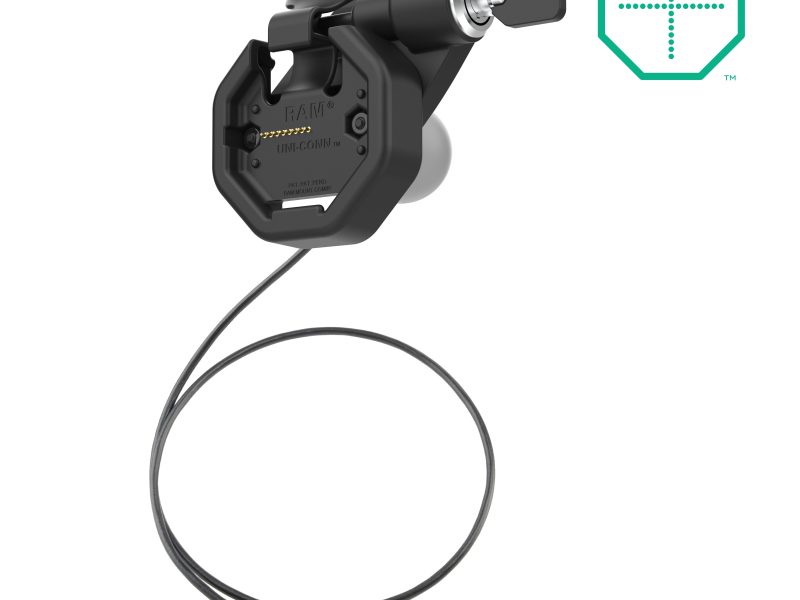 GDS® Uni-Conn™ Powered Right Locking Snap-In Dock with USB-C Connector