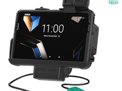 GDS® Power + Dual USB Dock with Latch for Zebra ET401 & ET4x 8″