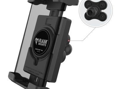 RAM® Quick-Grip™ Pro XL Phone Holder with Ball & Vibration Damper
