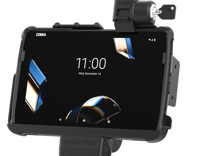 Locking RAM® Holder for Zebra ET401 & ET4x 10″